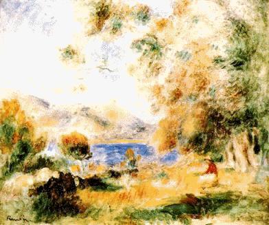 Pierre Renoir Environs de Cagnes Sweden oil painting art